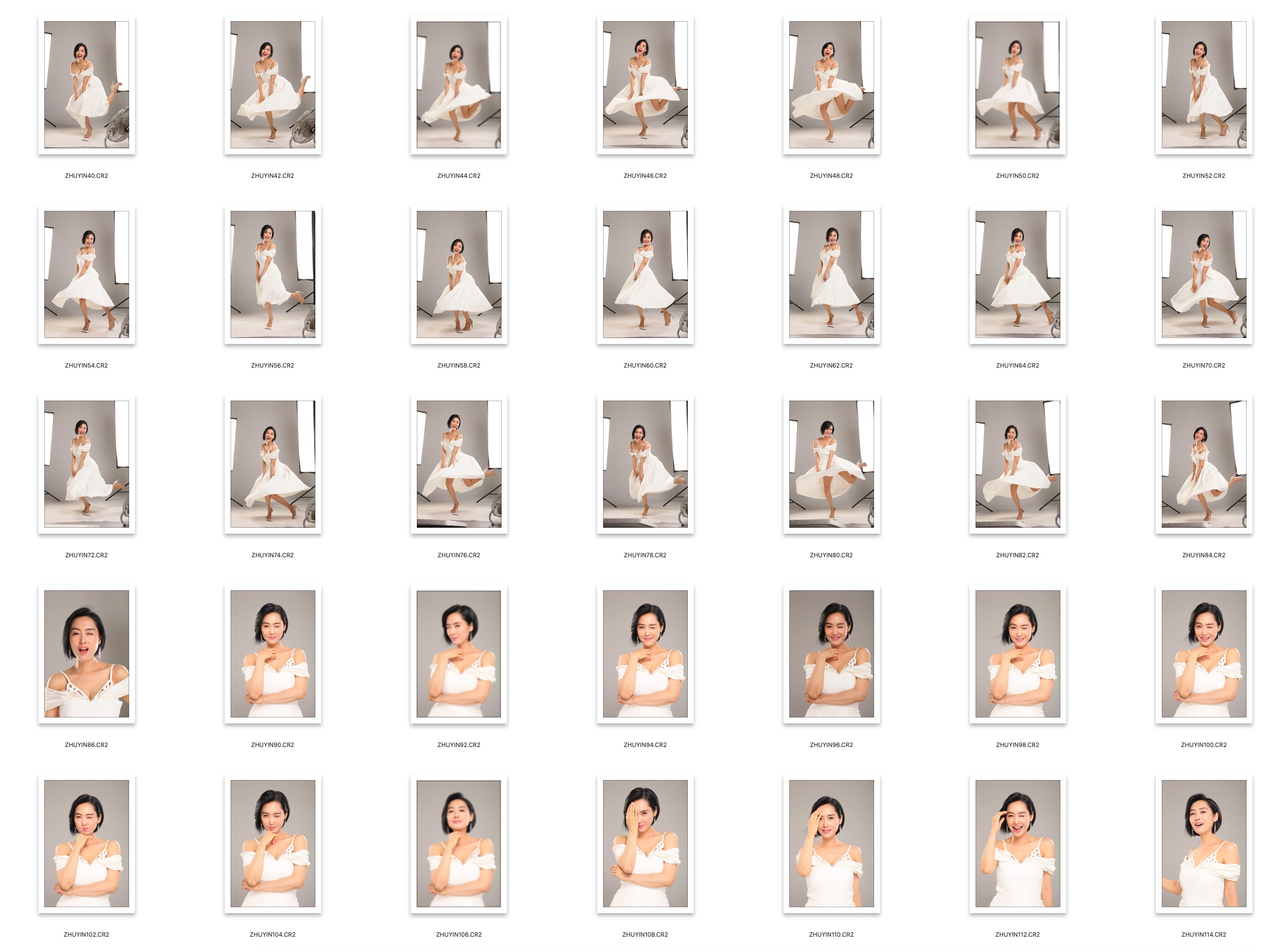 图片[4]-110张气质美女朱YIN棚拍人像摄影未修RAW原图练习素材