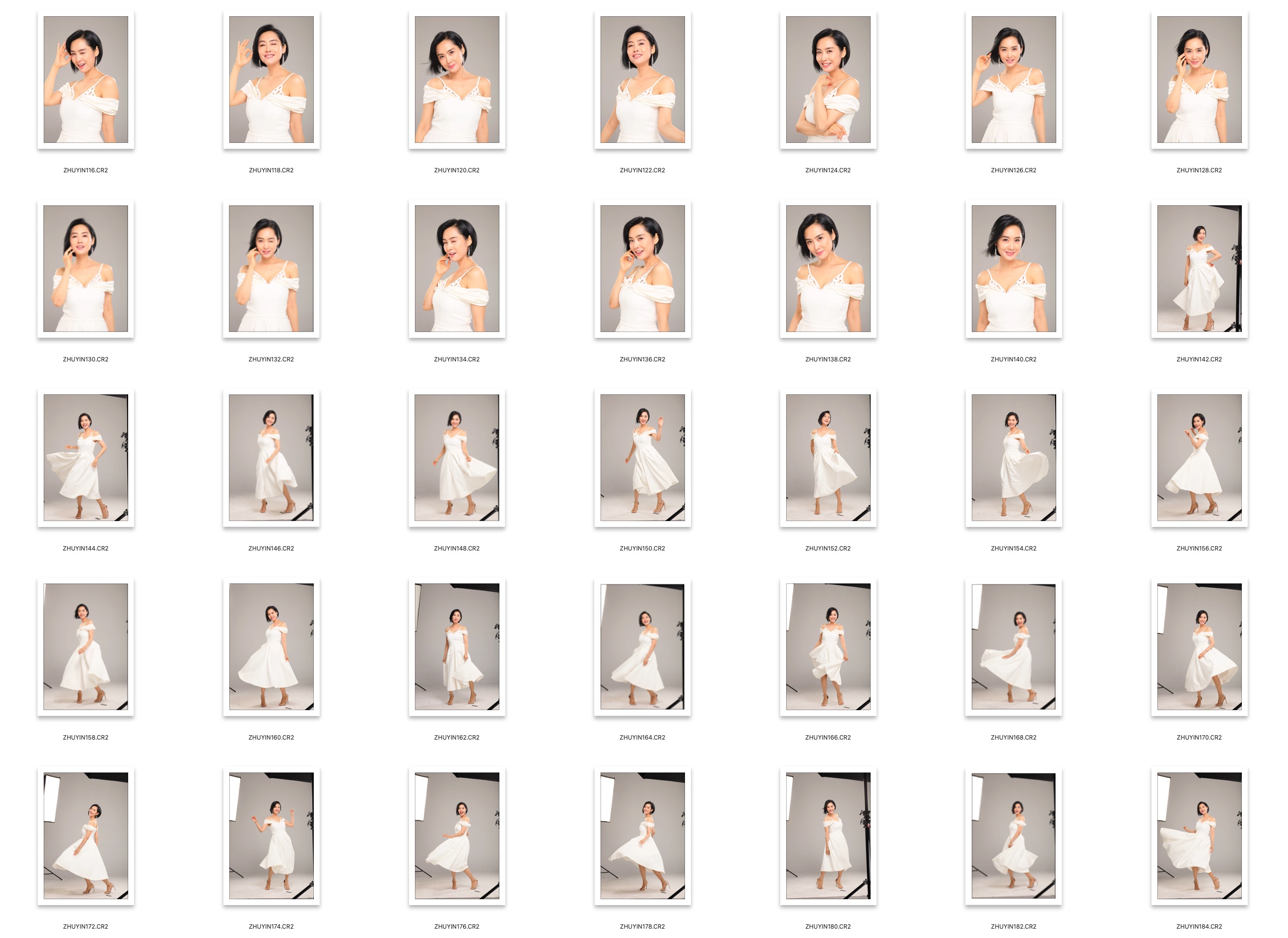 图片[3]-110张气质美女朱YIN棚拍人像摄影未修RAW原图练习素材