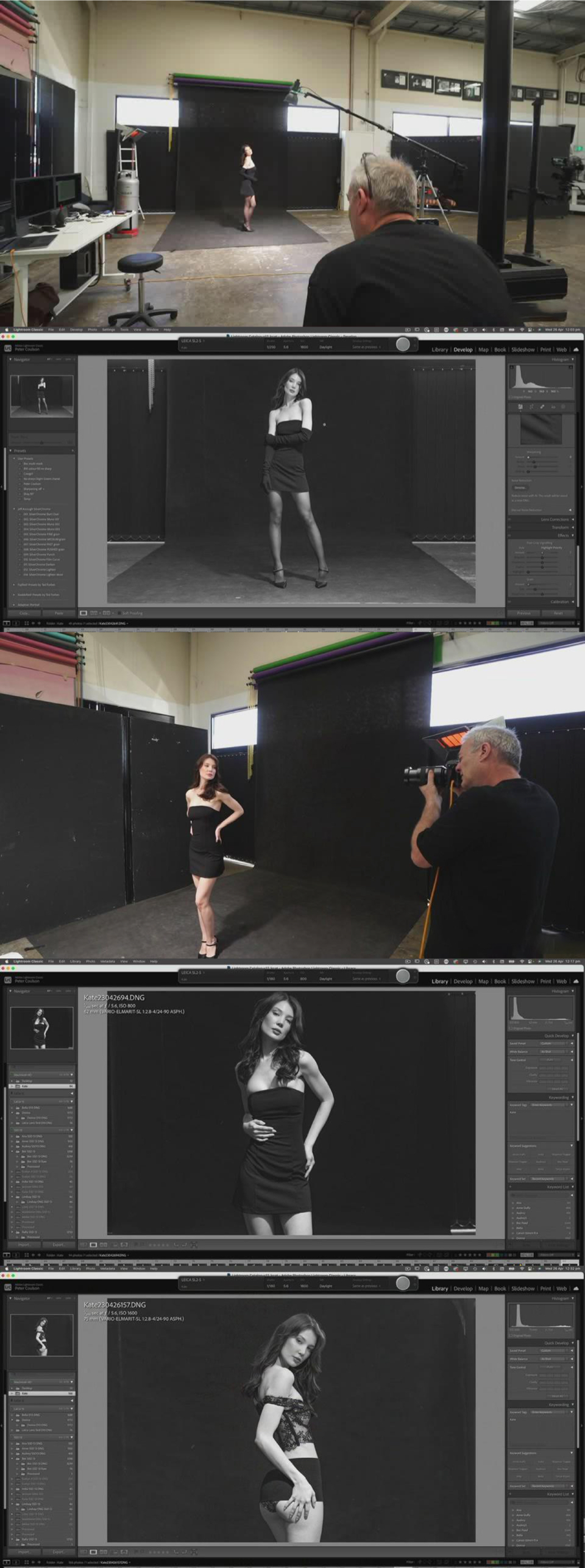 图片[1]-摄影师 Peter Coulson 模特Kate反光镜人像照明摄影教程-中英字幕-美夕摄影资源