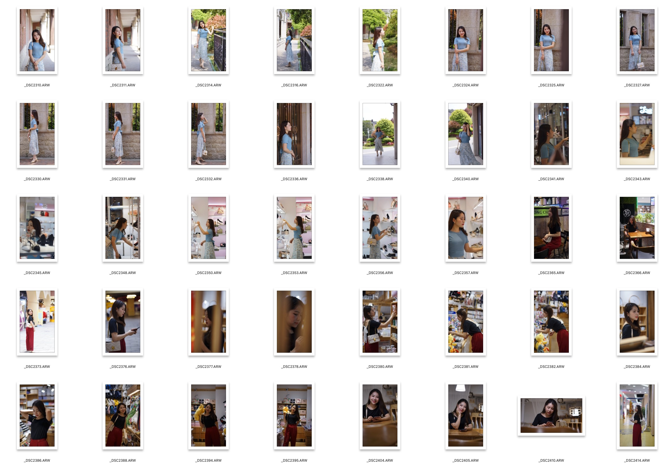 图片[2]-57张外拍美女人像RAW原片索尼ARW格式人像精修练习素材