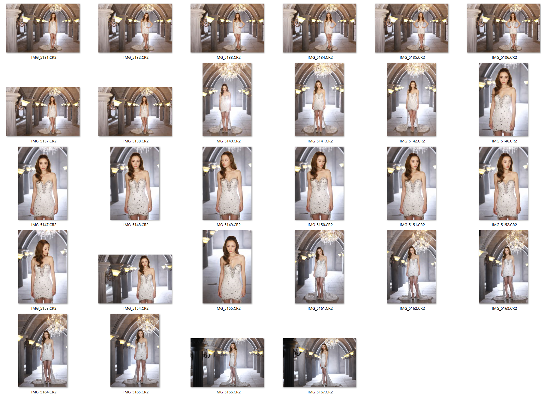 图片[2]-28张明星李小璐白色拉丁短裙人像棚拍RAW练习素材