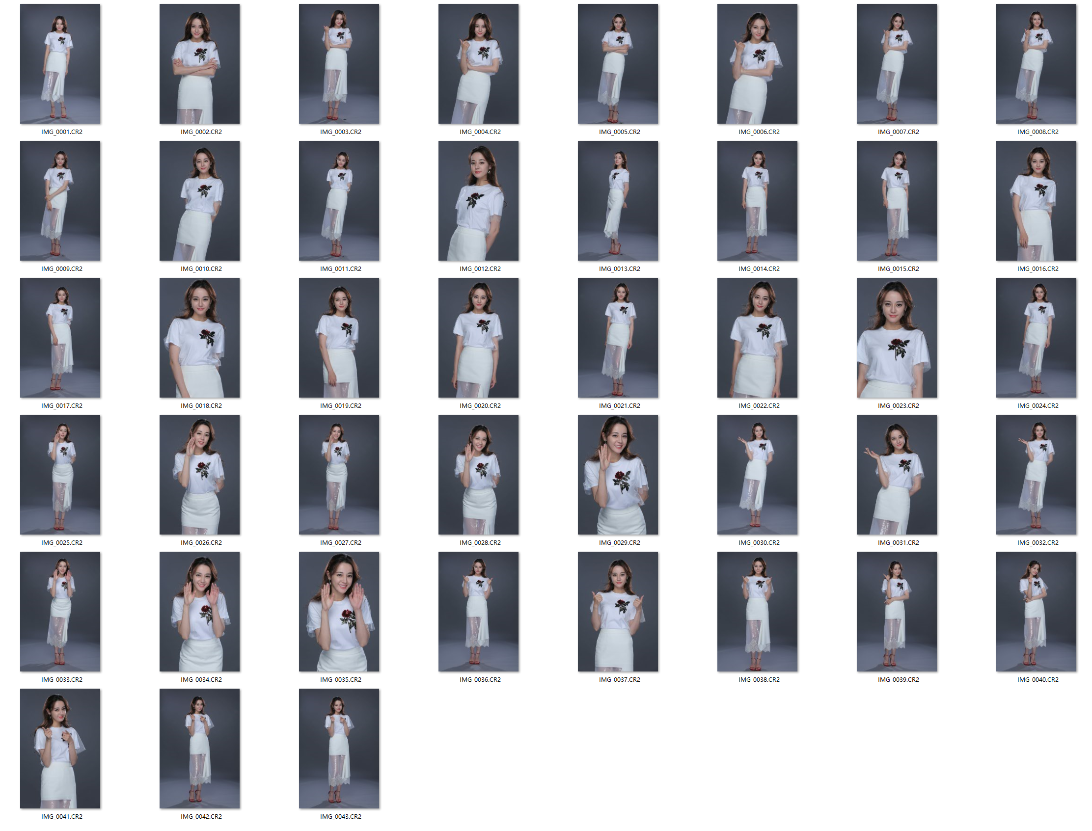 图片[2]-43张明星美女娜扎人像棚拍摄影RAW原图练习素材-CR2格式